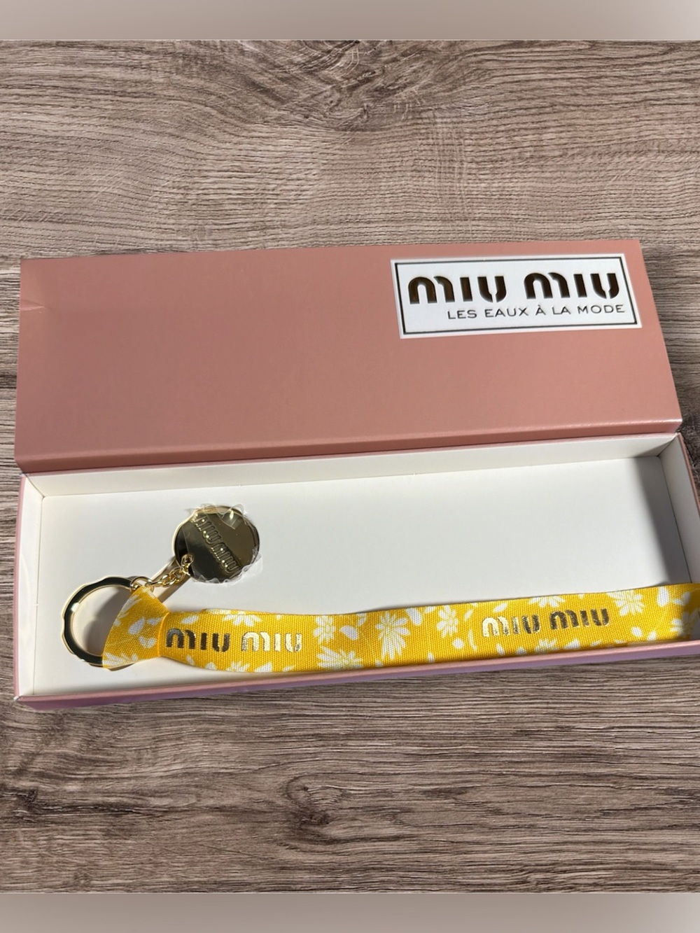 Miu Miu Beauty Key Ring